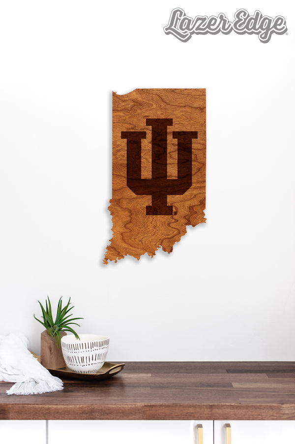 Indiana University Wall Hanging IU on State