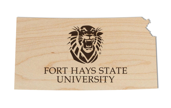 Fort Hays Wall Hanging Fort Hays State University Wordmark on State