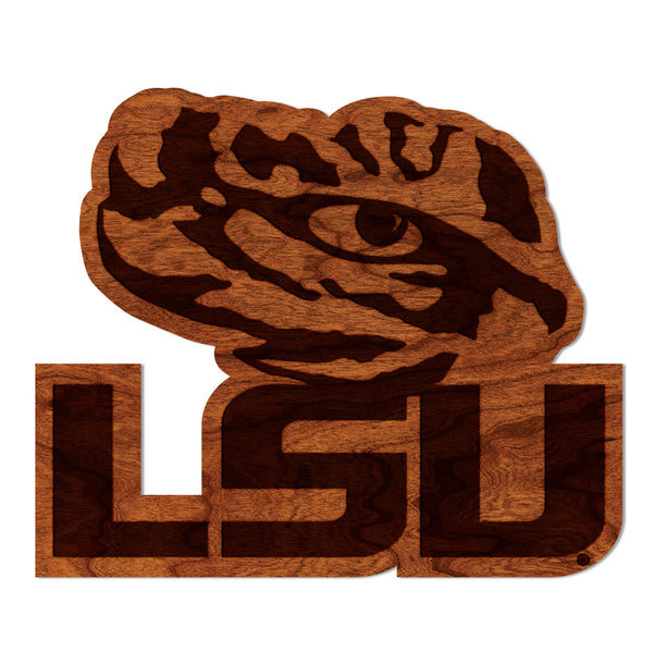 LSU Wall Hanging Tiger Eye