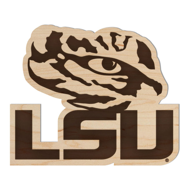 LSU Wall Hanging Tiger Eye