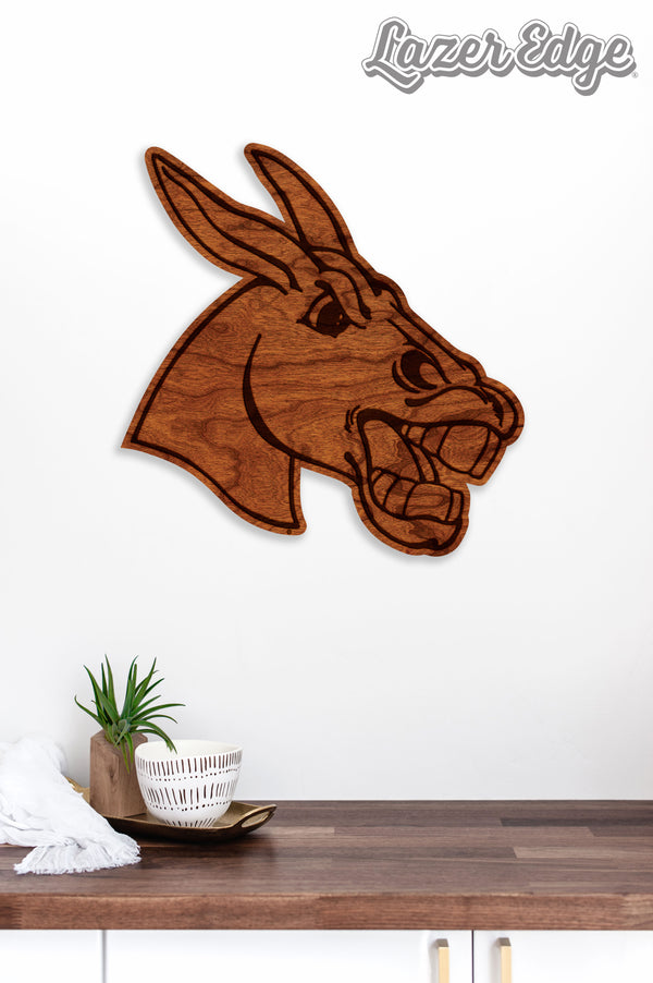 Central Missouri, University of Wall Hanging Mule Head