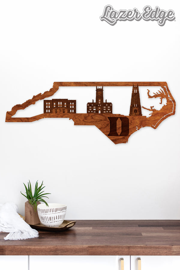 Duke University Wall Hanging Duke Skyline