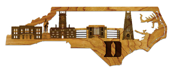 Duke University Wall Hanging Duke Skyline