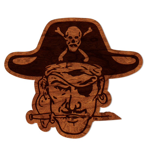 East Carolina University Wall Hanging Vault Pirate