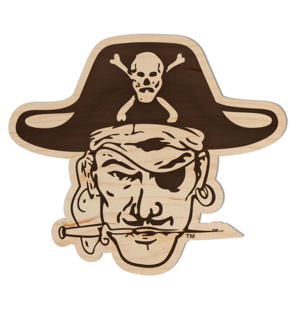 East Carolina University Wall Hanging Vault Head