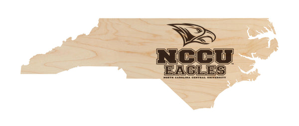 NC Central Wall Hanging North Carolina Central University Eagles on State