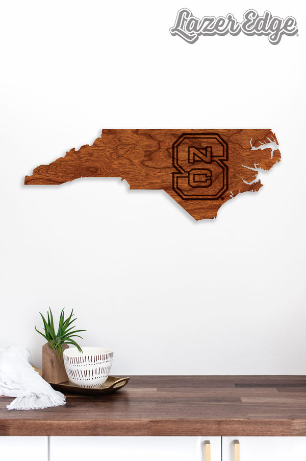 NC State Wall Hanging Block S on State