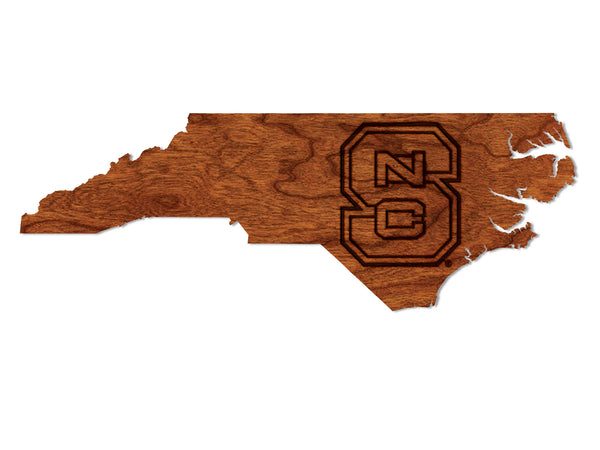 NC State Wall Hanging Block S on State