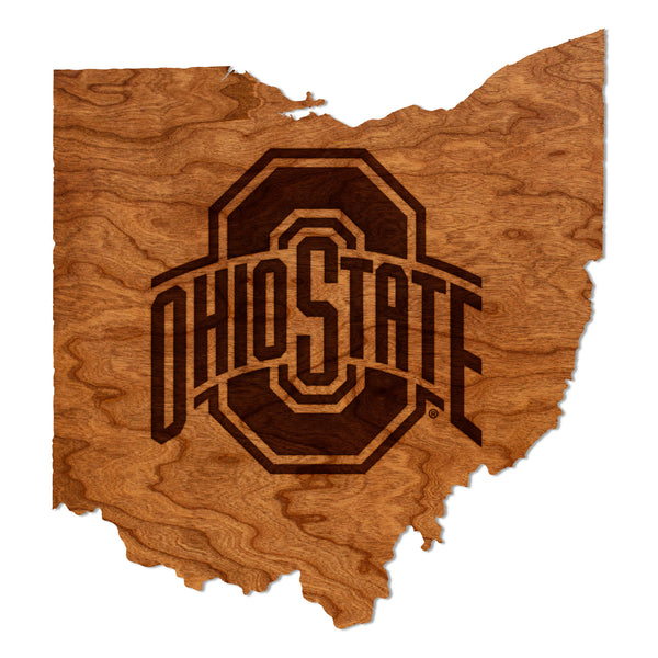 Ohio State Wall Hanging Block O on State