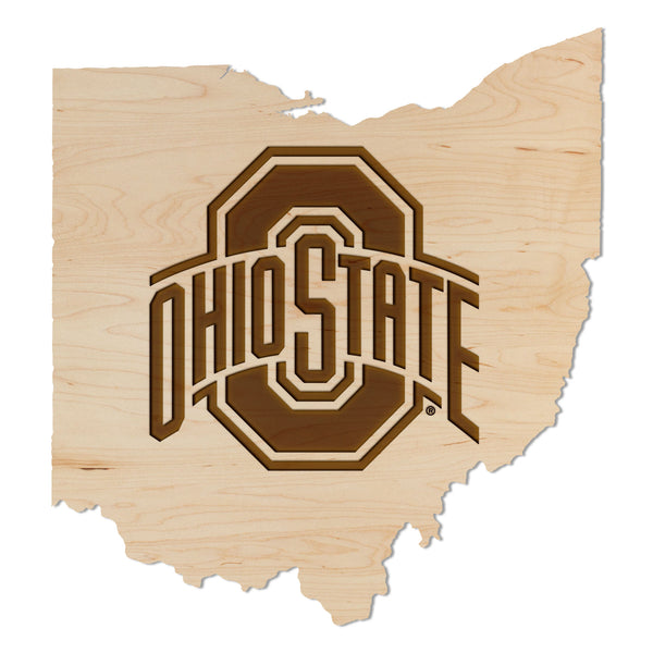 Ohio State Wall Hanging Block O on State