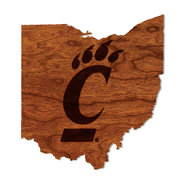 Cincinnati Wall Hanging Bearcat C on State