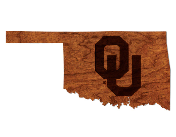 Oklahoma University Wall Hanging OU on State