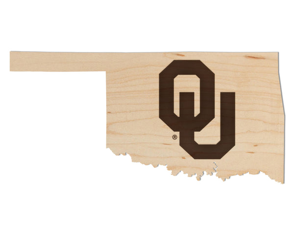 Oklahoma University Wall Hanging OU on State