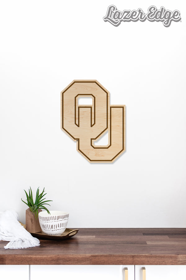 Oklahoma University Wall Hanging OU Logo