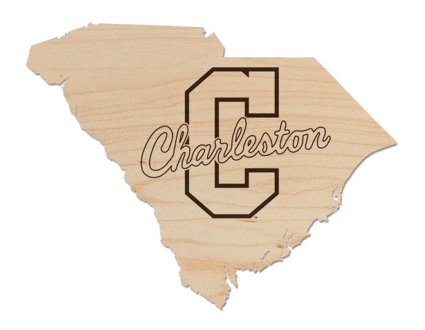 College of Charleston Wall Hanging Logo on State