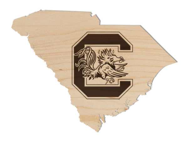 USC South Carolina Wall Hanging Gamecock C on State