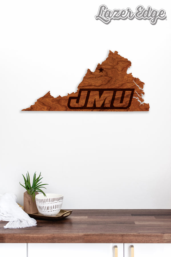 JMU Wall Hanging JMU on State