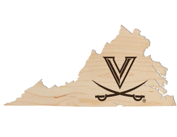 Virginia, University of Wall Hanging V Sabre on State