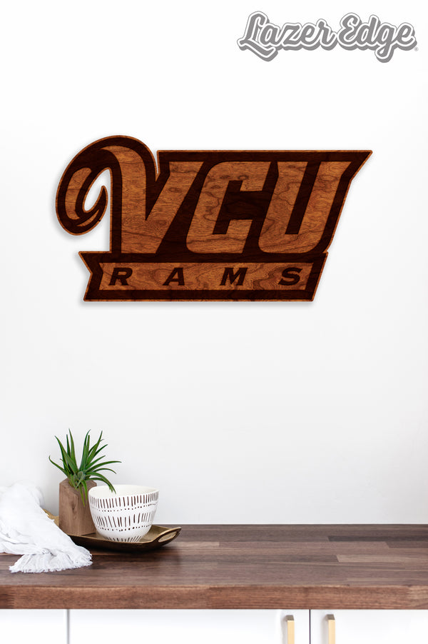 Virginia Commonwealth University Wall Hanging VCU Rams Wordmark
