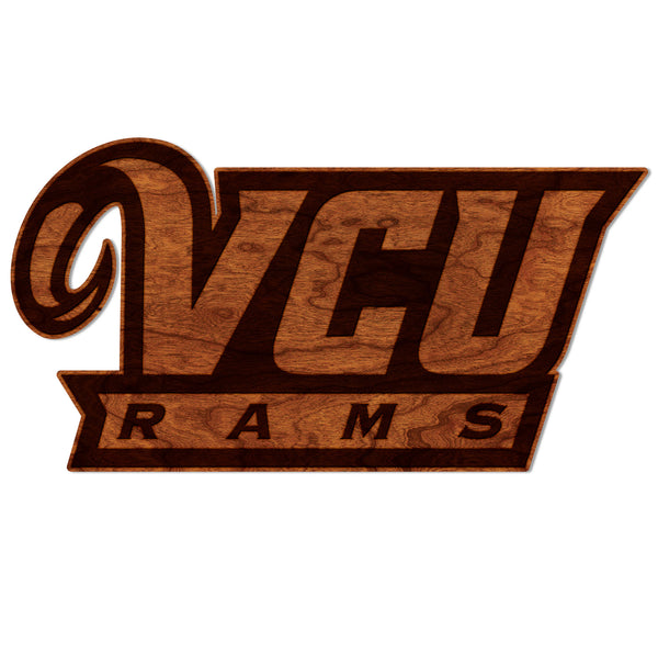 Virginia Commonwealth University Wall Hanging VCU Rams Wordmark