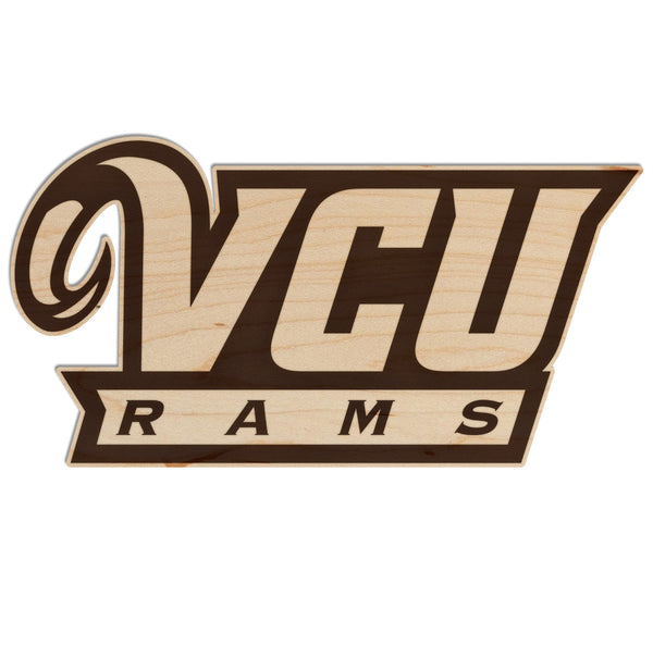 Virginia Commonwealth University Wall Hanging VCU Rams Wordmark
