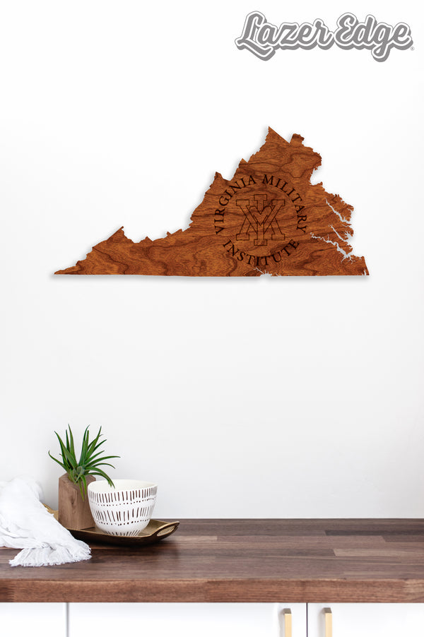 Virginia Military Institute (VMI) Wall Hanging Circular VMI on VA
