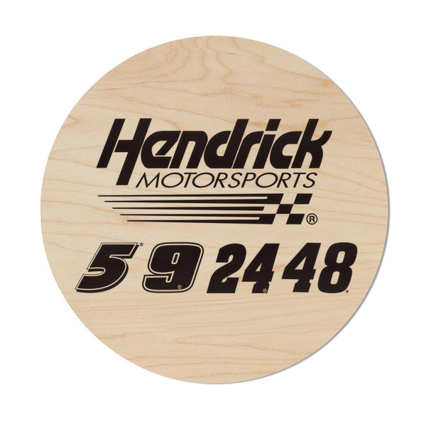 Hendrick Motorsport Drivers Wooden Magnet | Crafted from Cherry and Maple Wood | Made in USA | Officially Licensed by Hendrick Motorsport