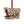 Load image into Gallery viewer, Oklahoma University Sooner Wagon Ornament – Crafted from Cherry and Maple Wood – Oklahoma University Sooners
