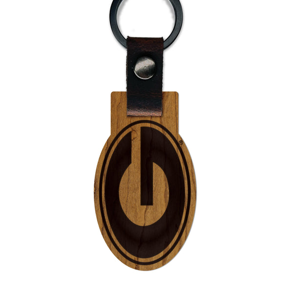 Georgia Athletic G Wooden Keychain – Crafted from Cherry or Maple Wood