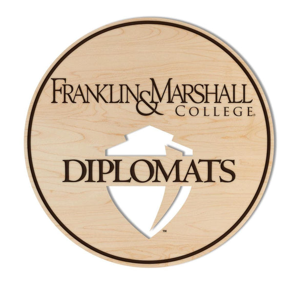 Franklin & Marshall Logo Cutout Wall Hanging – Crafted from Cherry and  Maple Wood - Franklin and Marshall College