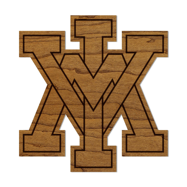 Virginia Military Institute VMI Magnet - Crafted from Cherry or Maple Wood - VMI Keydets