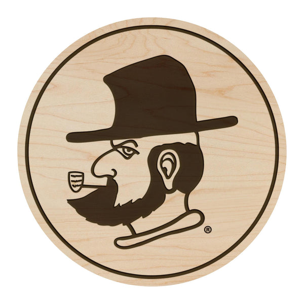 Appalachian State University Yosef Coaster – Crafted from Cherry or Maple Wood – Appalachian Mountaineers