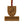 Load image into Gallery viewer, Anderson University Institutional Mark Ornament – Crafted from Cherry and Maple Wood – Anderson Trojans
