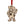 Load image into Gallery viewer, University of Nebraska Herbie Husker Ornament - Crafted from Cherry or Maple Wood - Nebraska Huskers

