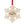 Load image into Gallery viewer, University of Arkansas Razorbacks Snowflake Ornament – Crafted from Cherry and Maple Wood - Arkansas Razorbacks
