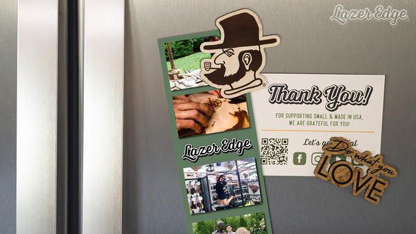 Appalachian State University Yosef Magnet - Crafted from Cherry or Maple Wood - App State Mountaineers