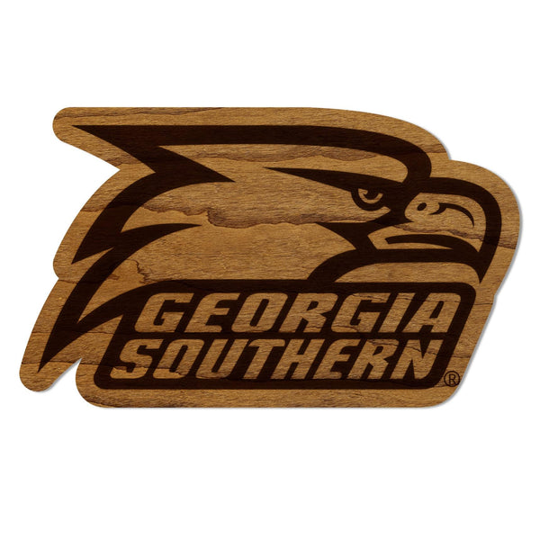 Georgia Southern Eagles Magnet - Crafted from Cherry or Maple Wood - Georgia Southern Eagles
