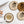 Load image into Gallery viewer, Wake Forest University Demon Deacon Coasters – Crafted from Cherry Wood – Wake Forest Demon Deacons
