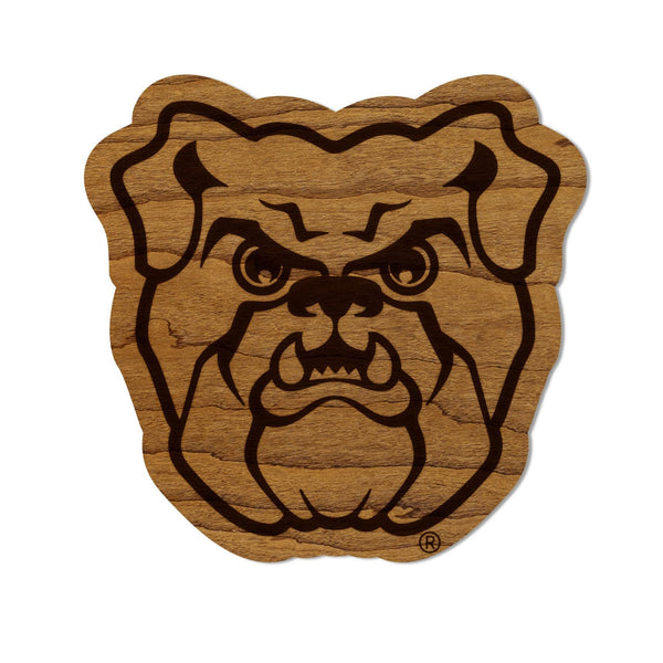Butler University Bulldog Magnet - Crafted from Cherry or Maple Wood - Butler Bulldogs