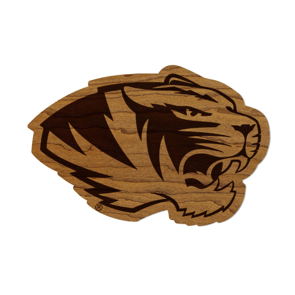 University of Missouri Tiger Magnet - Crafted from Cherry or Maple Wood - Missouri Tigers