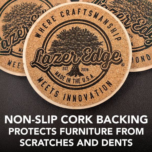 Hendrick Motorsports Drivers Wooden Coaster 4-Pack | Crafted from Cherry and Maple Wood | Made in USA | Officially Licensed by Hendrick Motorsports