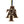 Load image into Gallery viewer, North Carolina A&amp;T University AT Ornament – Crafted from Cherry and Maple Wood – NCAT Aggies
