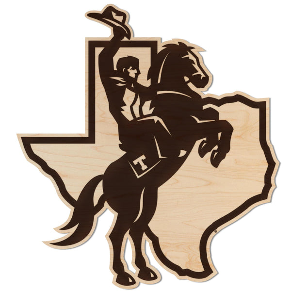 Tarleton State University Spirit Mark Wall Hanging – Crafted from Cherry and  Maple Wood - Tarleton State Texans
