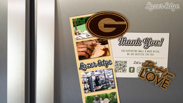 University of Georgia Athletic G Magnet - Crafted from Cherry or Maple Wood - Georgia Bulldogs