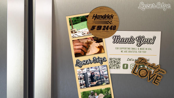 Hendrick Motorsport Drivers Wooden Magnet | Crafted from Cherry and Maple Wood | Made in USA | Officially Licensed by Hendrick Motorsport