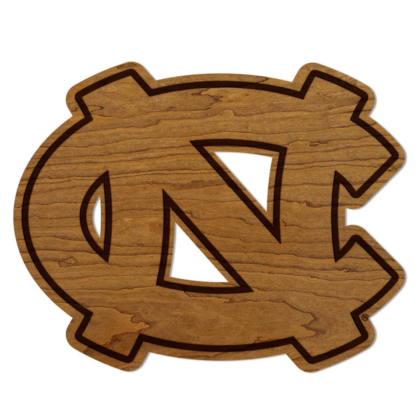University of North Carolina Interlocked NC Wall Hanging – Crafted from Cherry and  Maple Wood - UNC Tarheels