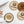 Load image into Gallery viewer, The Citadel Military College Bulldogs Coasters – Crafted from Cherry and Maple Wood – The Citadel Bulldogs
