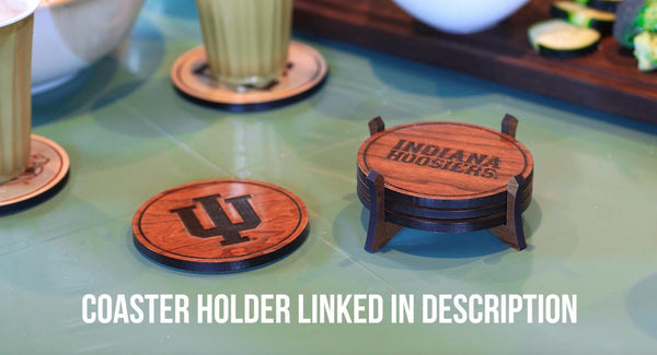 Welcome To Our Lake House Coaster – Crafted from Cherry or Maple Wood