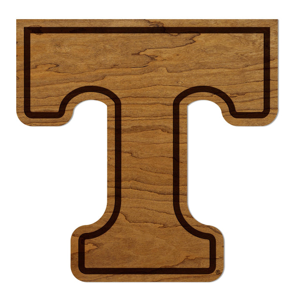 University of Tennessee Power T Wall Hanging – Crafted from Cherry and  Maple Wood - University of Tennessee Volunteers