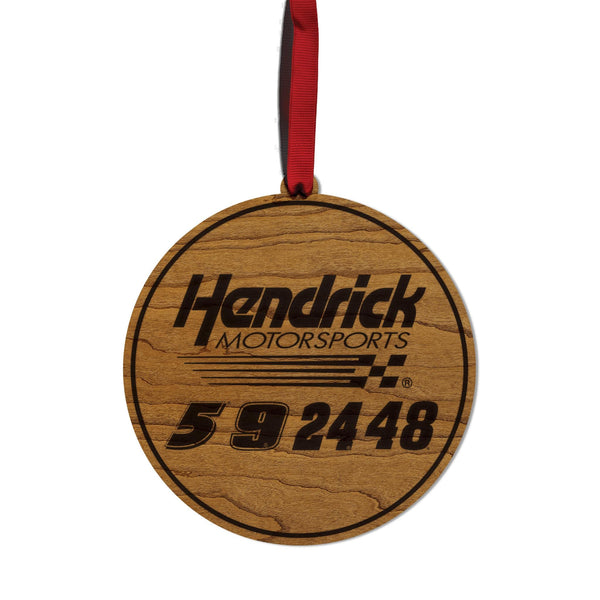 Hendrick Motorsports Drivers Wooden Ornament | Crafted from Cherry and Maple Wood | Made in USA Officially Licensed by Hendrick Motorsports